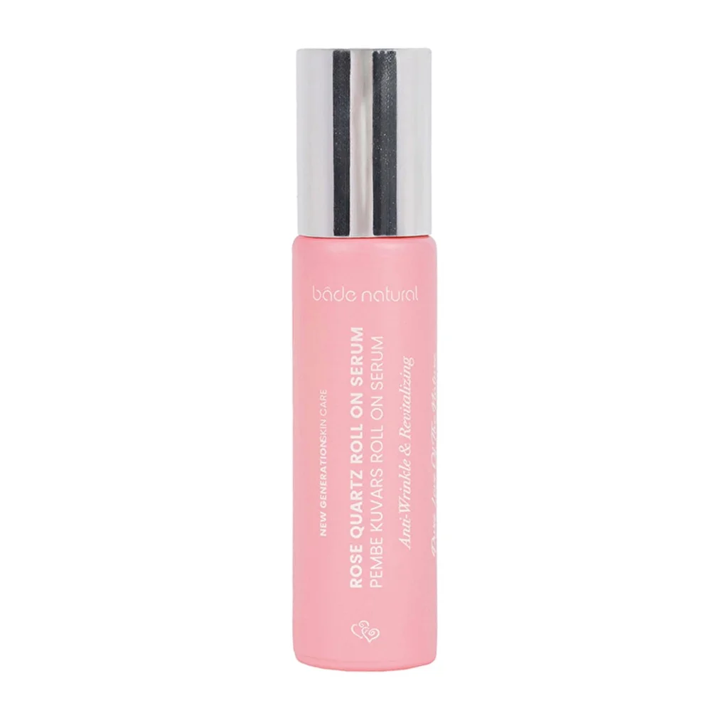 Bade Natural Rose Quartz Serum Roll-On 10 ml - Antioxidant & Vegan