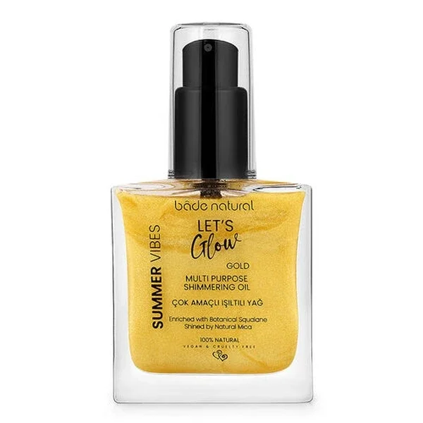 Bade Natural Moisturizing Shining Oil Gold 50 ml
