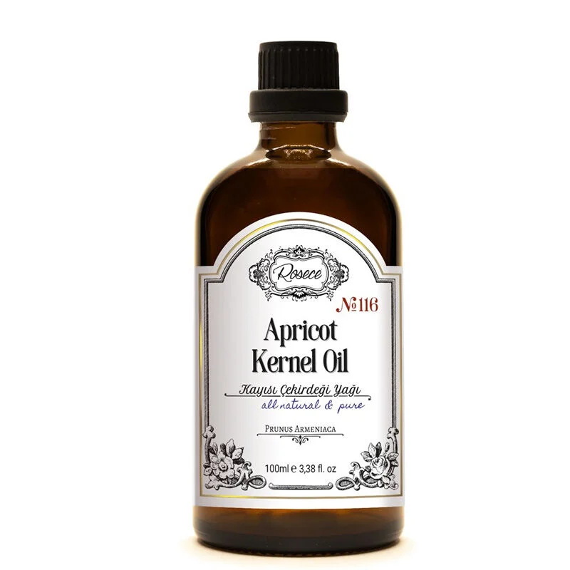 Rosece 100ml Apricot Kernel Oil - Natural Skin Moisturizer