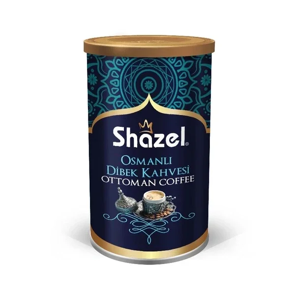 Shazel Ottoman Dibek Coffee 250 gr (cylinder Box)