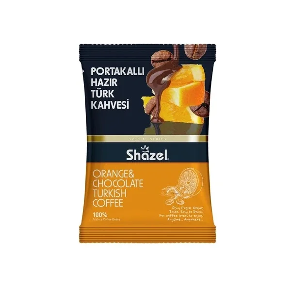 Shazel Orange Instant Turkish Coffee 100 gr