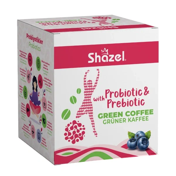 Shazel Green Coffee Probiotic & Prebiotic 4 gr X 14