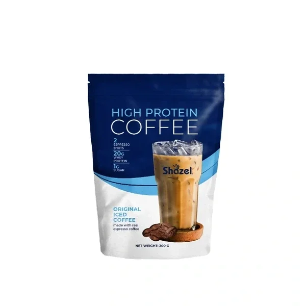 Shazel High Protein Iced Coffee Plain 200 gr