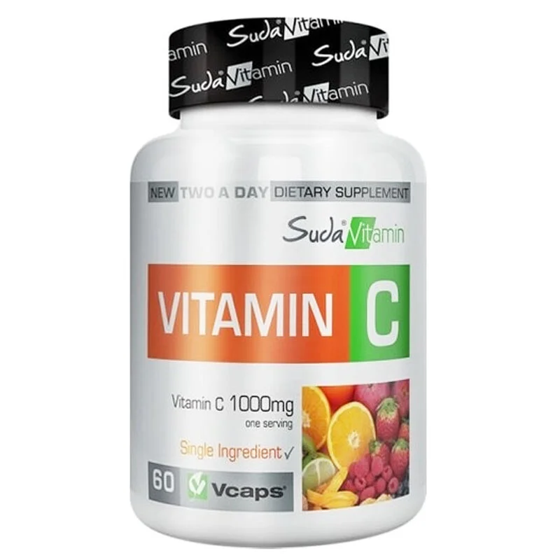 Suda Vitamin مكمل فيتامين سودا 1000 ملغ 60 كبسولة