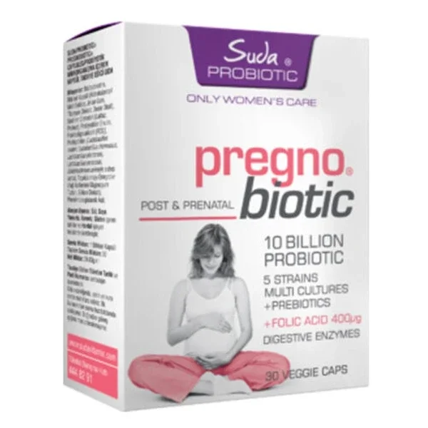 Suda Vitamin Probiotic Pregno Biotic Supplement Food Supplement 30 tablets