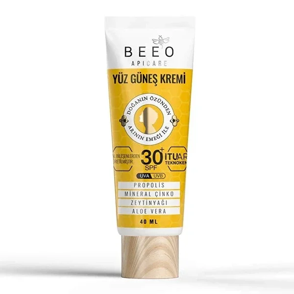 Beeo Sonnencreme Gesichtscreme SPF 50+ | Mineralischer Schutz 40ml