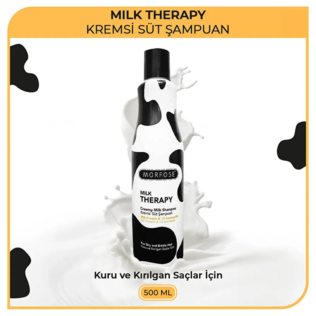 Morfose Milk Therapy Shampoo 500 ml