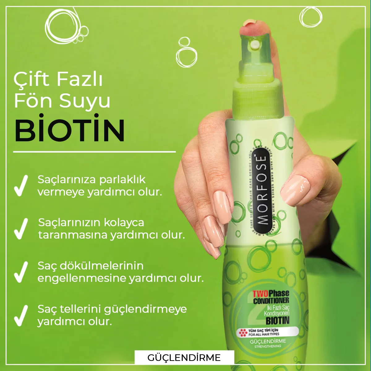 Morfose Fountain Water Biotin 240 ml