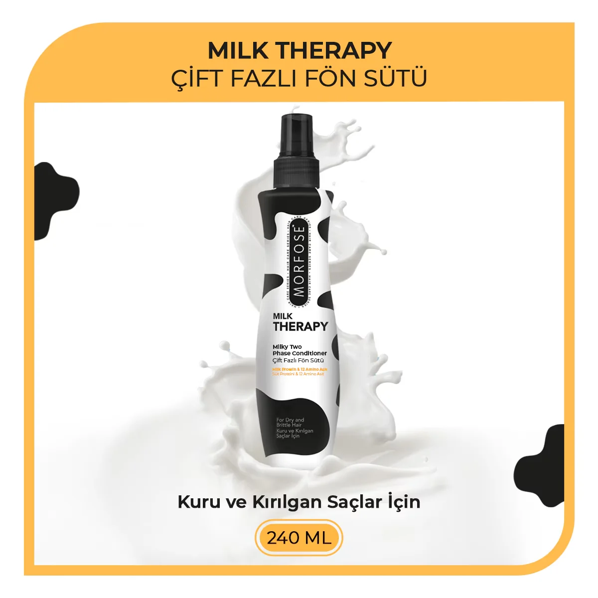 Morfose Dual Phase Blow Dry Water Milk Therapy 240 ml