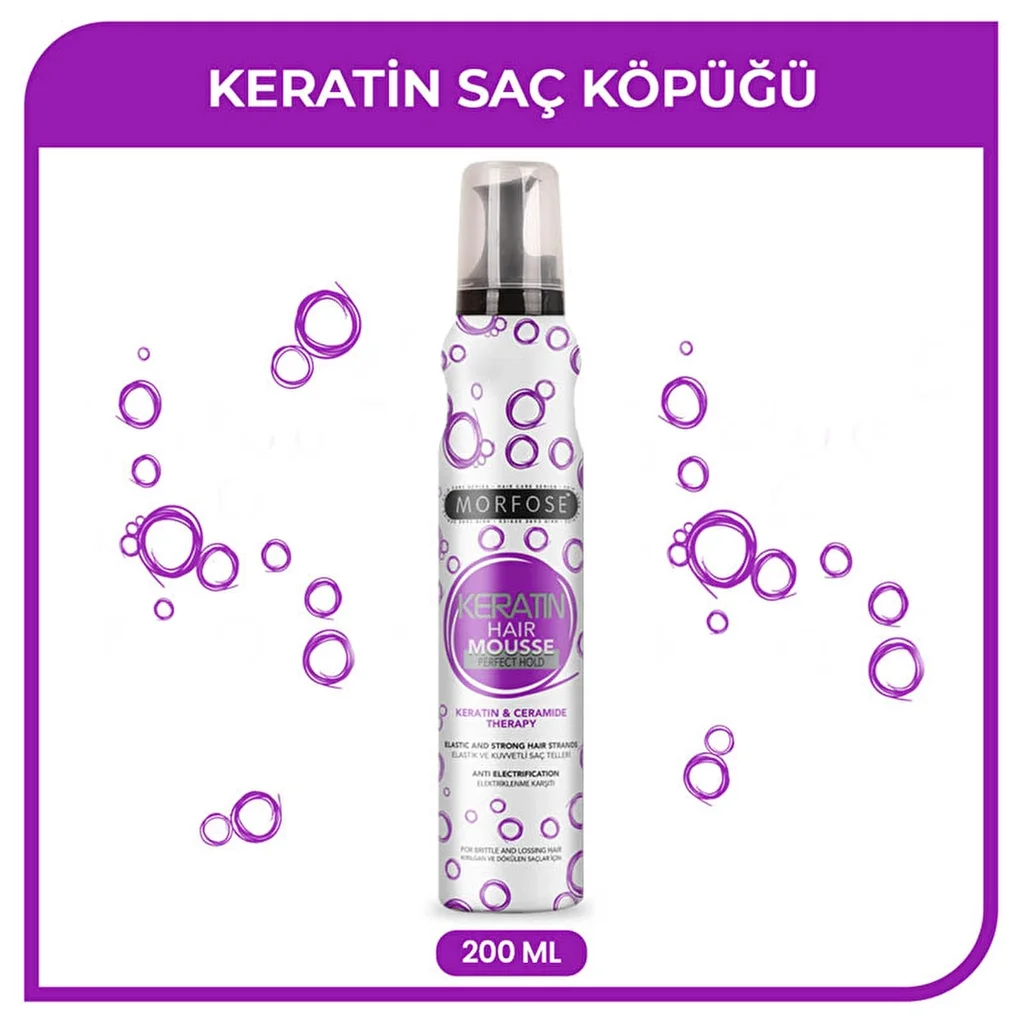 Morfose Keratin Hair Mousse 200 ml