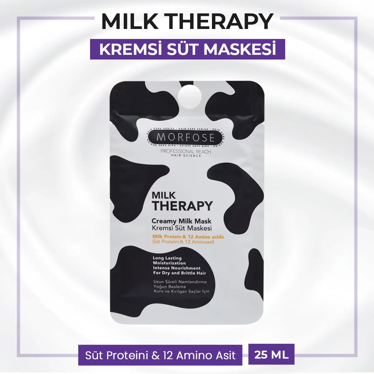Маска для волос Morfose Milk Therapy 25 мл