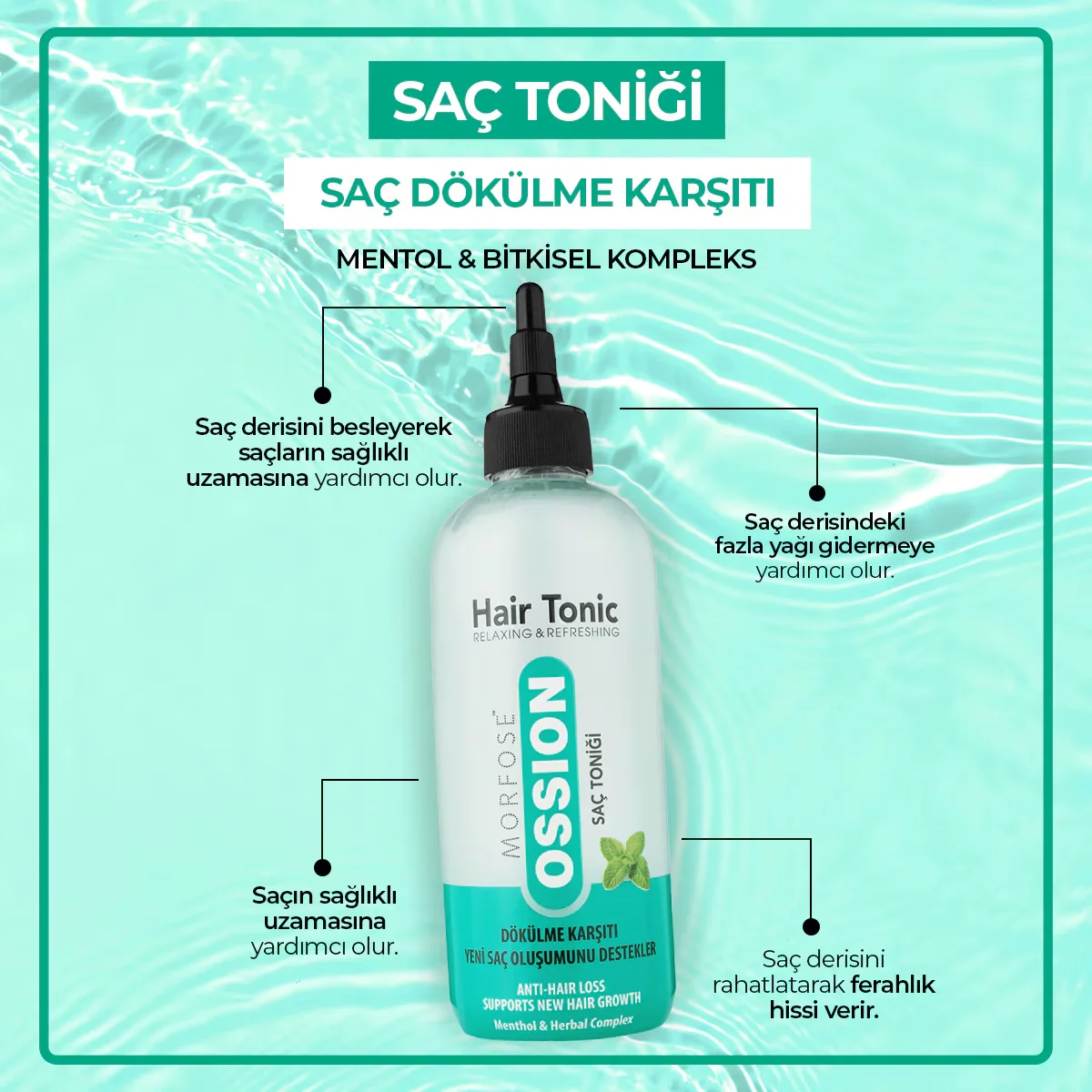 Morfose Ossion Anti-loss Hair Tonic 300 ml