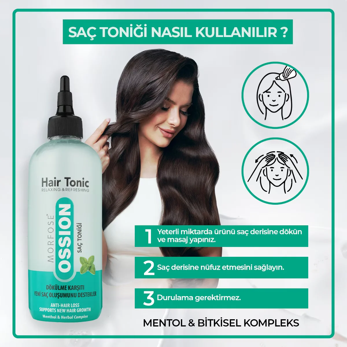 Morfose Ossion Anti-loss Hair Tonic 300 ml