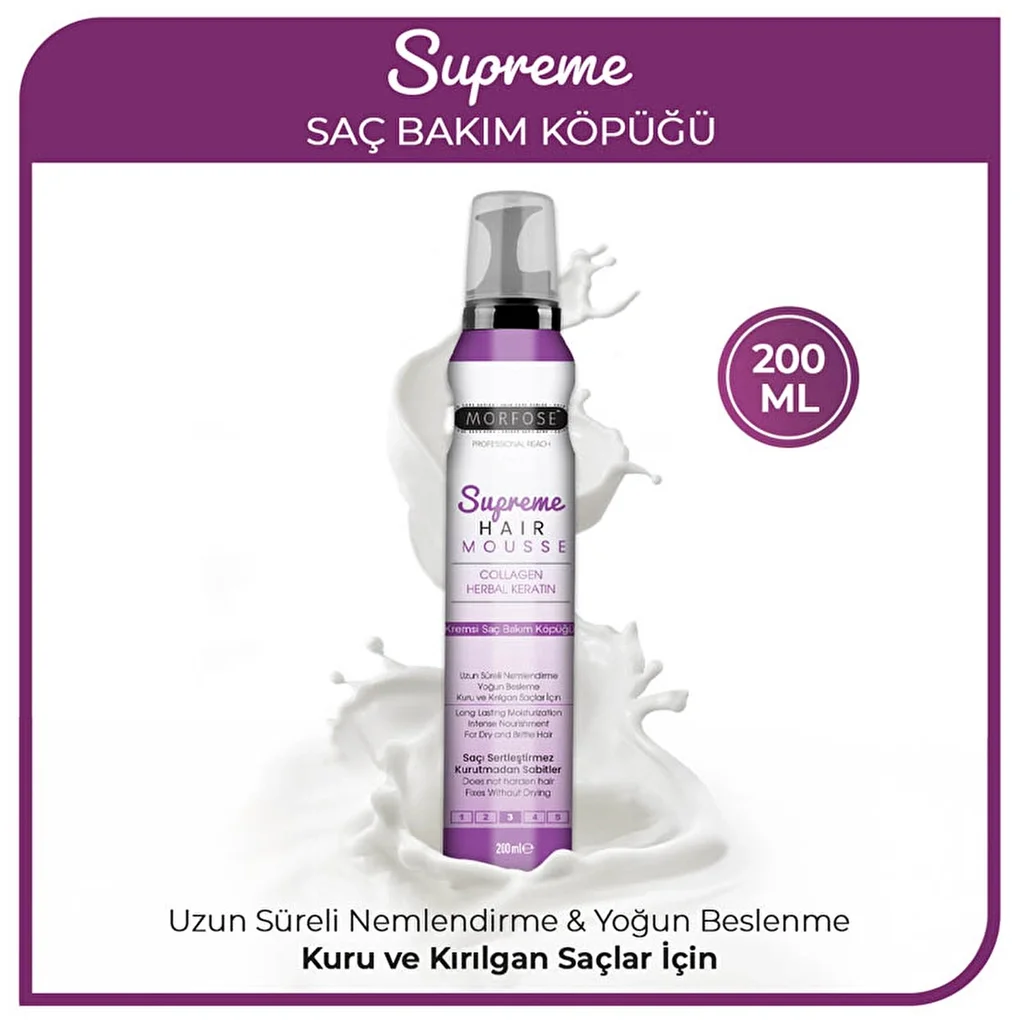 Мусс для волос Morfose Supreme 200 мл