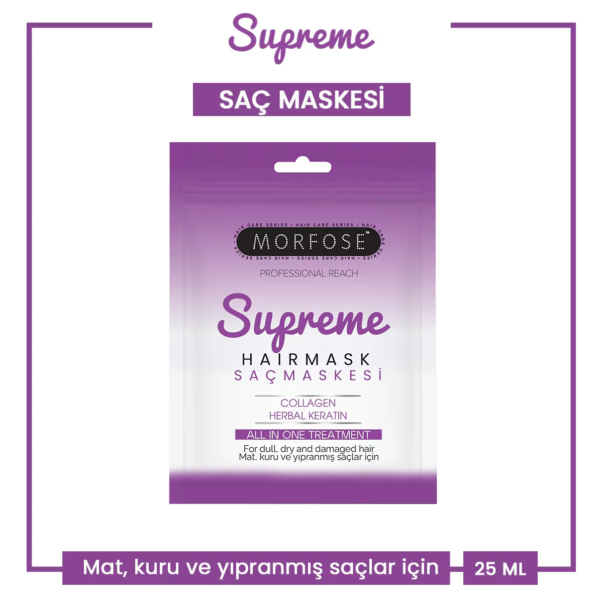 Маска для волос Morfose Supreme 25 мл