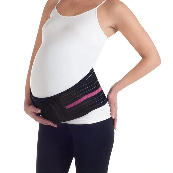 Owli Bamboo Premium Maternity Support Belt 2 in 1 - Black S/m