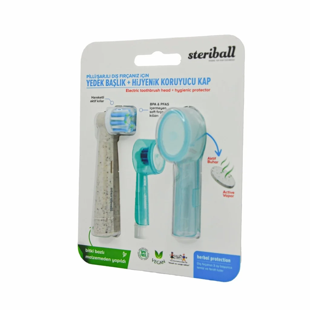 Steriball رأس وغطاء فرشاة الأسنان الكهربائية ستريريبول