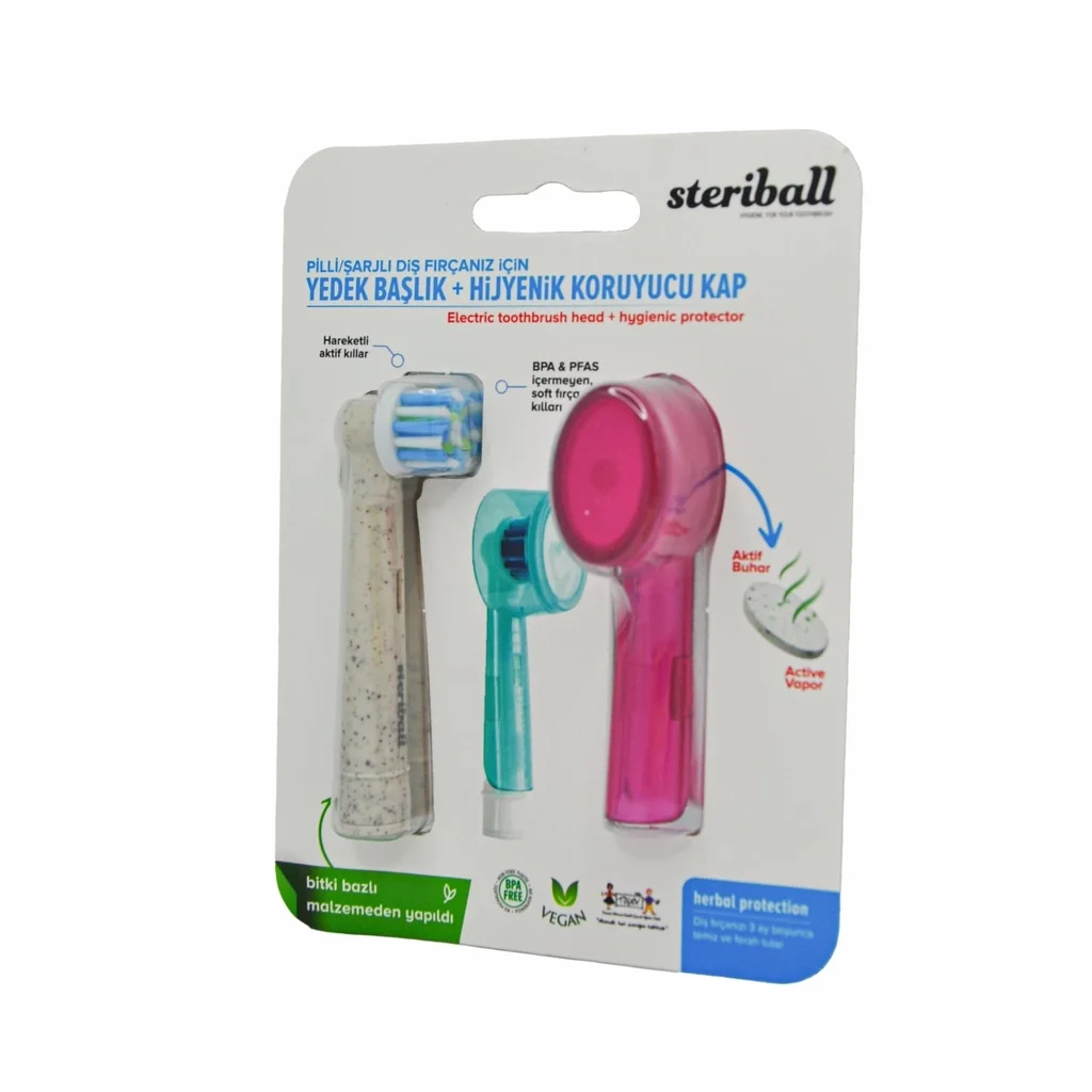 Steriball رأس وغطاء فرشاة الأسنان الكهربائية ستريريبول