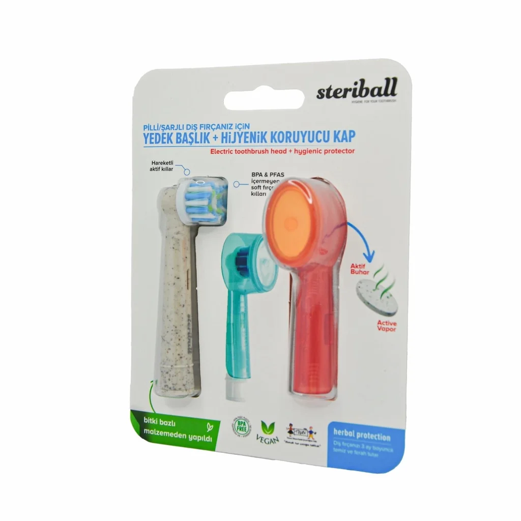 Steriball رأس وغطاء فرشاة الأسنان الكهربائية ستريريبول