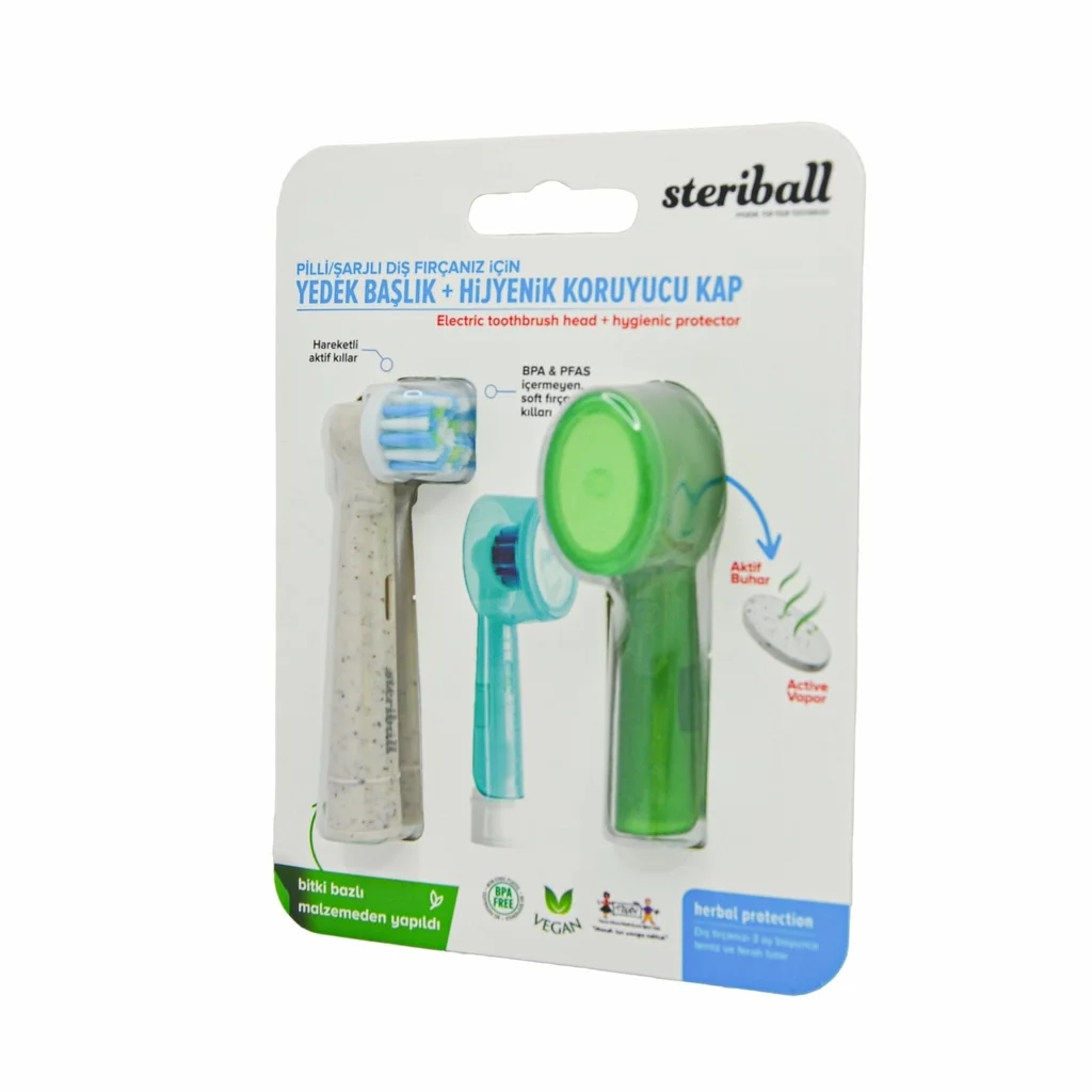 Steriball رأس وغطاء فرشاة الأسنان الكهربائية ستريريبول