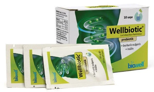 Biowell بيويل ويلبيوتيك بروبيوتيك 5 جم 10 أكياس