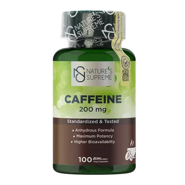 Nature's Supreme Caffeine 200 mg 100 capsules