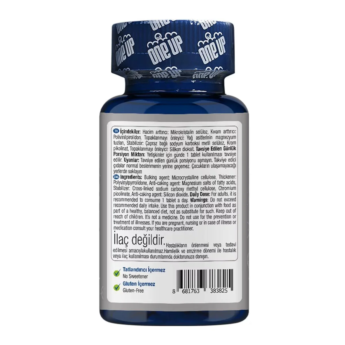 One Up Chromium Picolinat 200 Mcg