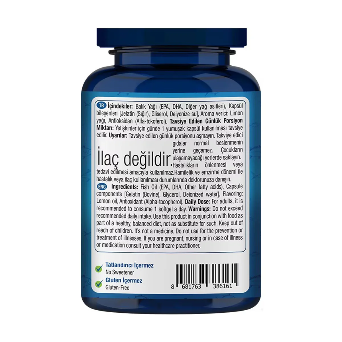 One Up Omega 3 1000 mg 30 capsules