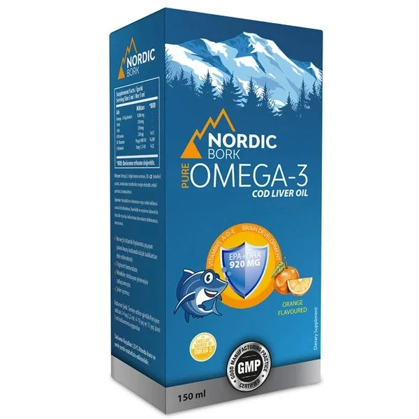 Nordic Bork Omega-3 supplementary Syrup 150 ml