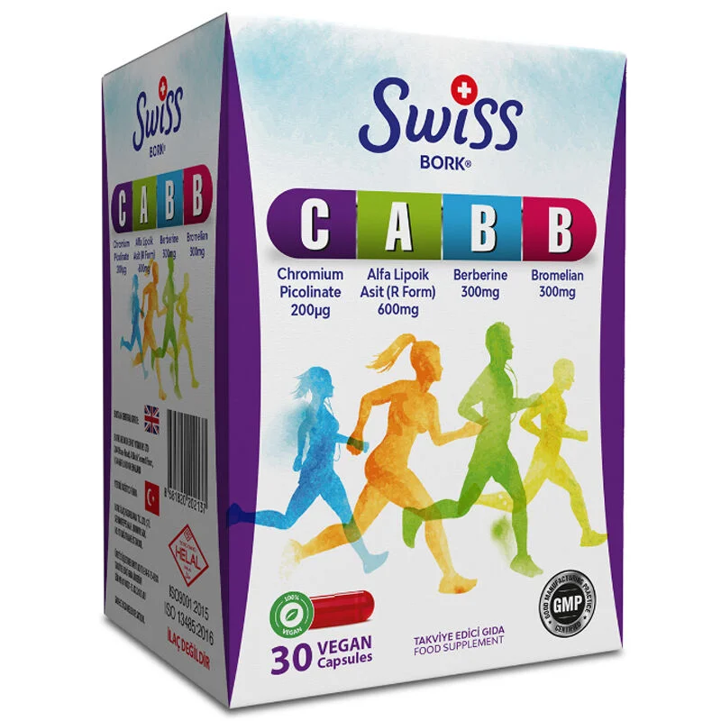 Swiss Bork Cabb Supplementary Food 30 capsules
