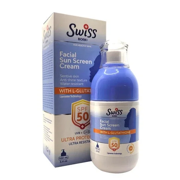 Swiss Bork Anti-spot Spf50+ Face Sun Cream 100 ml