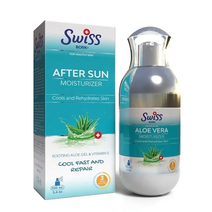 Swiss Bork Aloe Vera After Sun Creme - Beruhigend 100ml