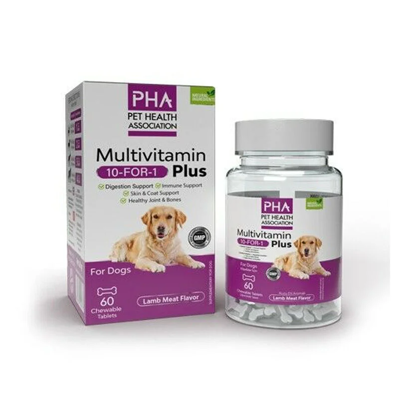 PHA Multivitamin Plus for Pets - 60 Dietary Tablets