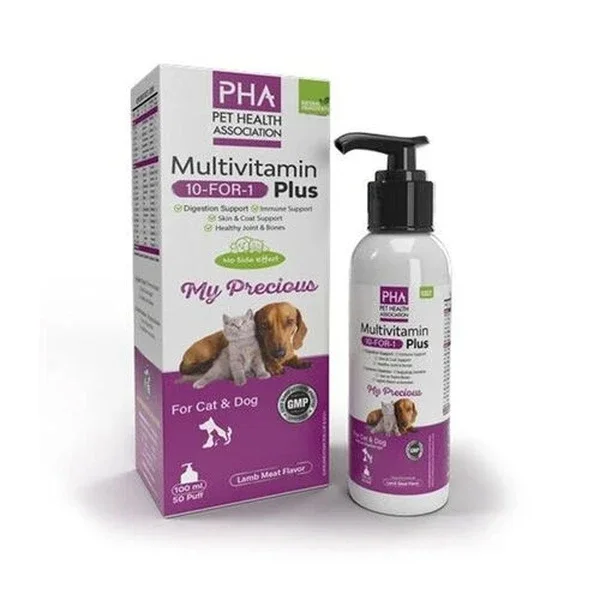 PHA Pet Health Multivitamin 10-in-1 for Dogs & Cats 100ml