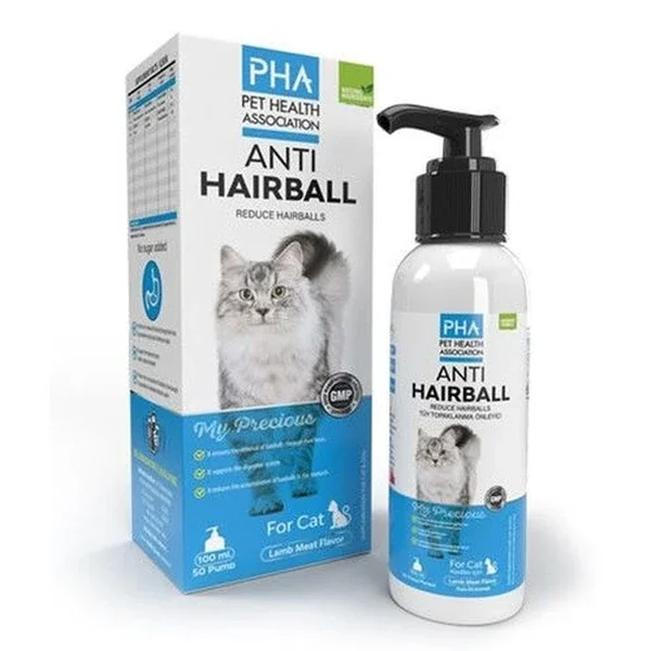 PHA Anti Hairball Malt for Cats, 100ml - Easy Digestive Aid