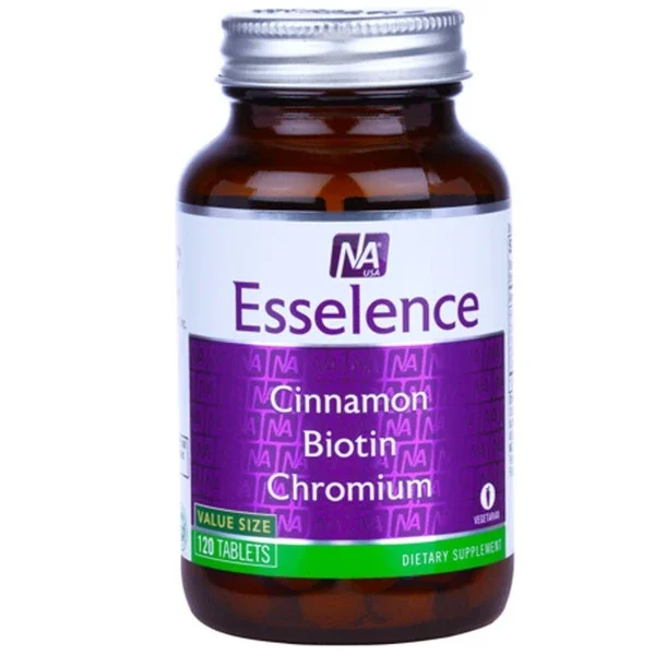 Natrol Esselence Cinnamon Biotin Chromium 120 tablets