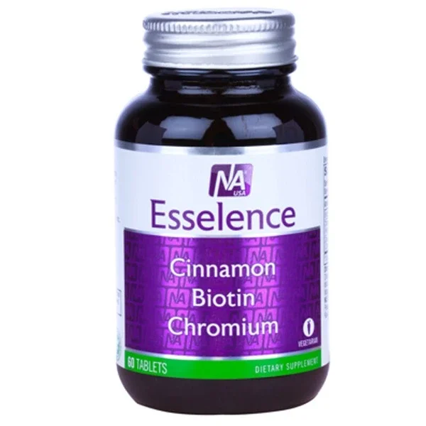 Natrol Esselence Cinnamon Biotin Chromium Supplement 60 tablets