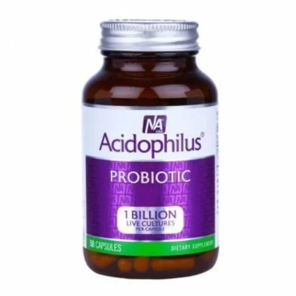 Natrol Acidophilus Probiotic Food Supplement 50 capsules