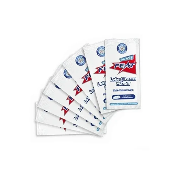 Feat Stain Remover Wipes 8 Pack