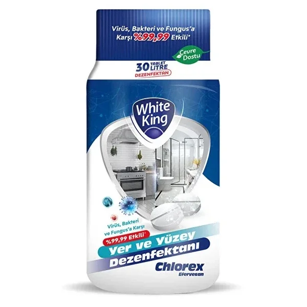 White King Floor and Surface Disinfectant 32 pcs