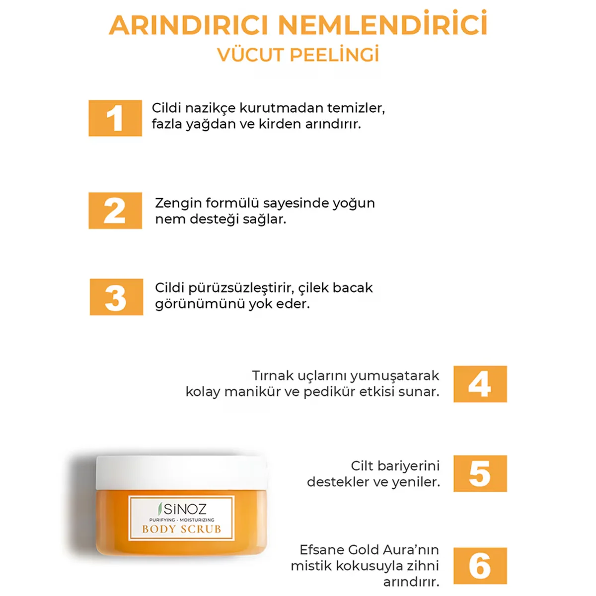 Sinoz Body Peeling 250 ml