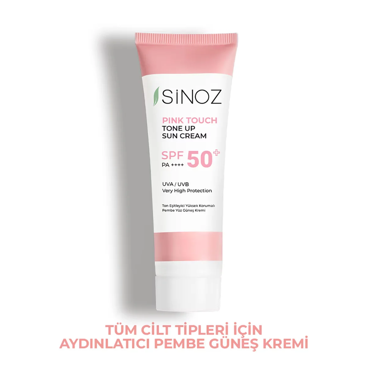 Sinoz Spf50+ Tone Equalizer Pa++++ Pink Sun Cream 50 ml