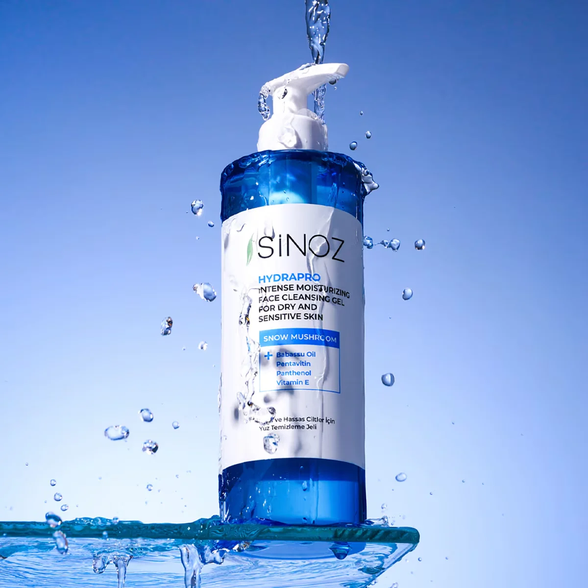 Гель для умывания Sinoz Hydrapro для сухой и чувствительной кожи 400 мл