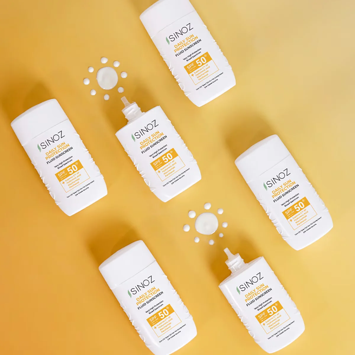 Sinoz SPF50 Flüssigsonnencreme für den täglichen Gebrauch - 50 ml