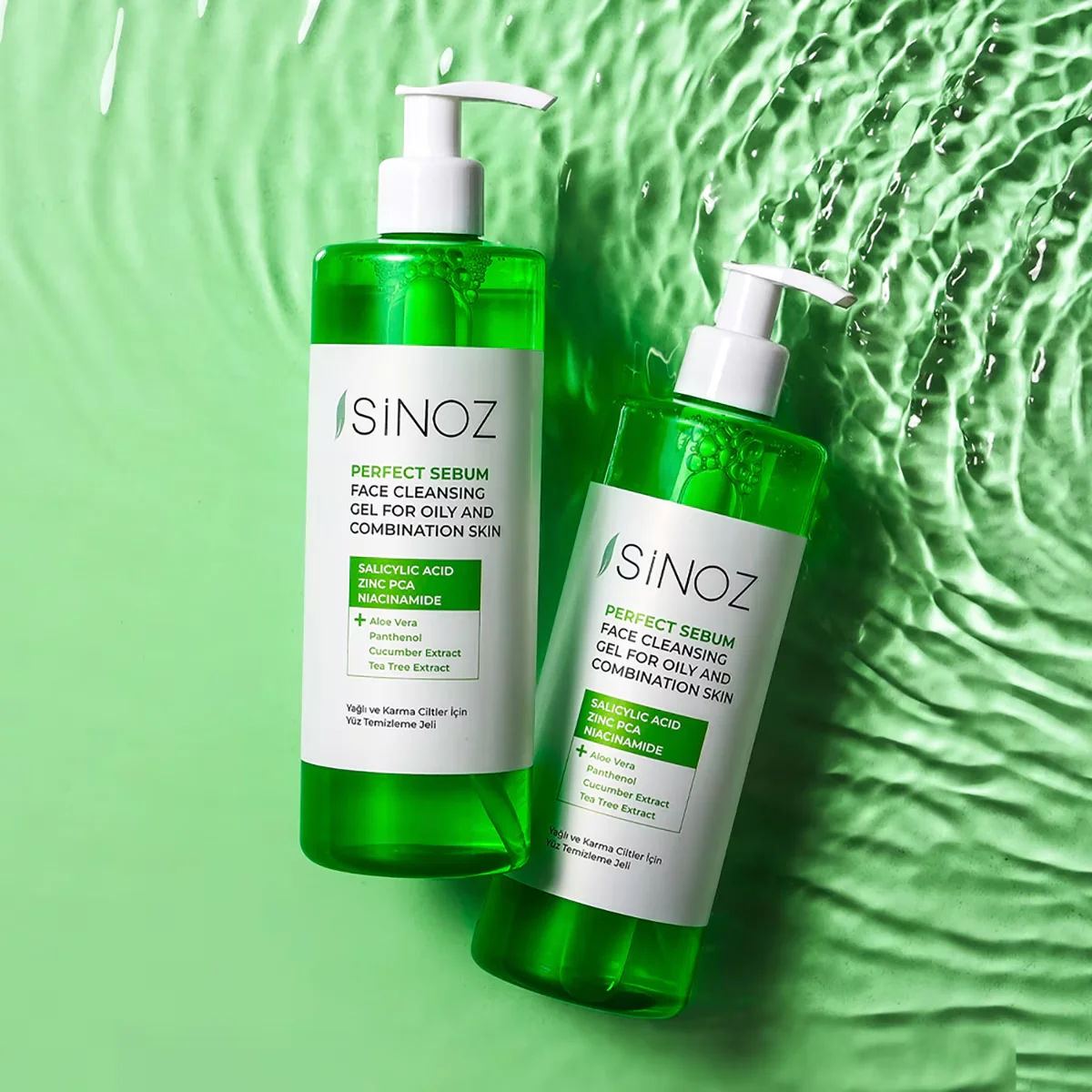 Sinoz Oily And Combination Skin Facial Cleansing Gel 200 ml