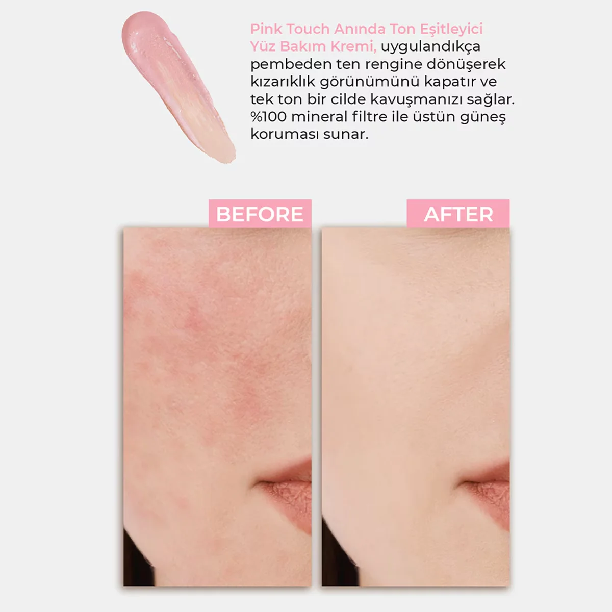 Крем для лица Sinoz Pink Touch Tone Equalizing 50 мл