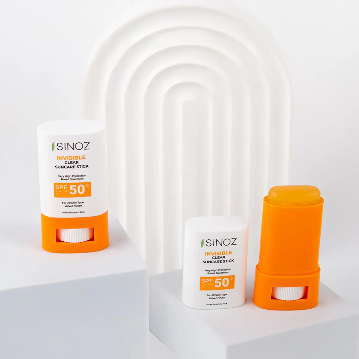 Солнцезащитный крем-стик Sinoz SPF50+ Увлажняющий - 15г Высокая защита