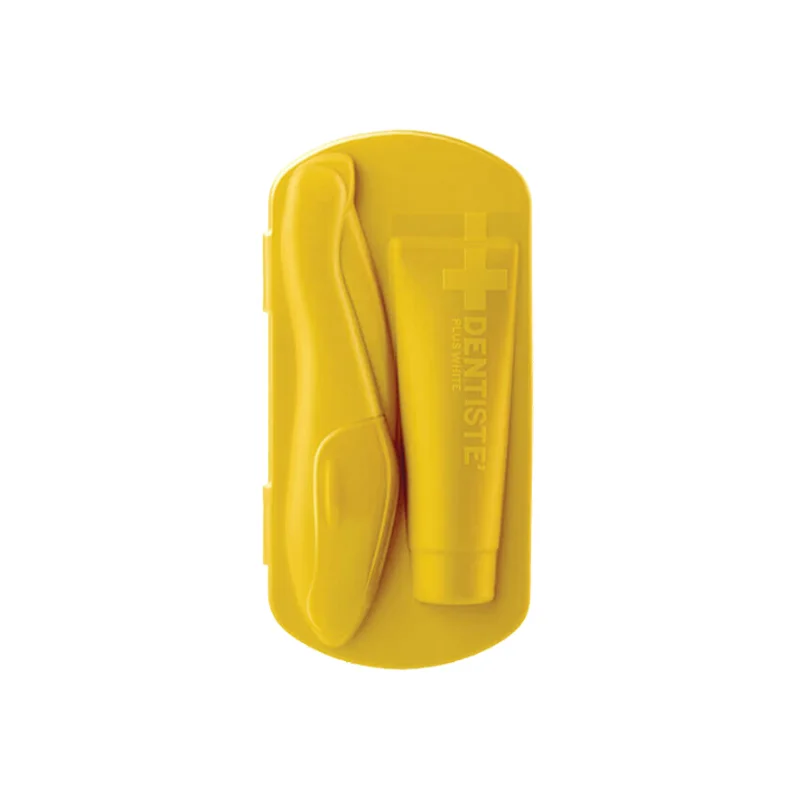 Dentiste Pocket Pro Travel Oral Care Kit Yellow