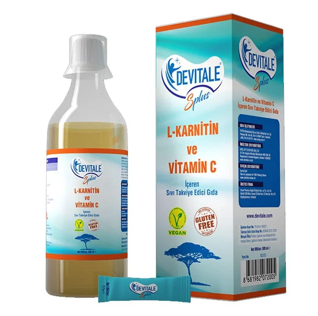 Devitale S Plus Liquid Supplement Containing l-carnitine And Vitamin C 500 ml