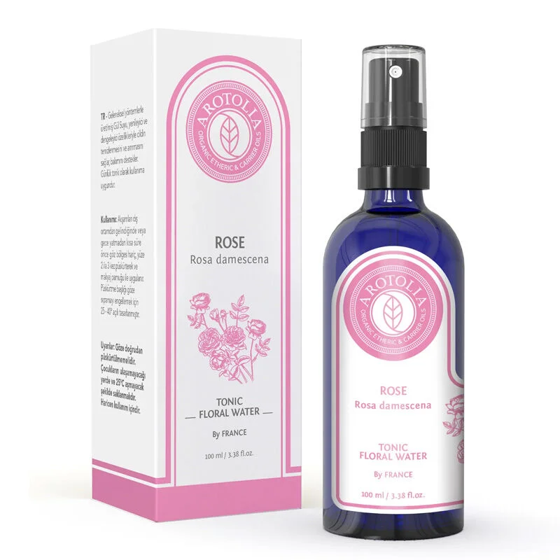 Arotolia 100ml Pure Rose Water - Hydrating Skin Toner